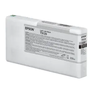 Tinta Epson UltraChrome HD 200Ml Color Negro Claro