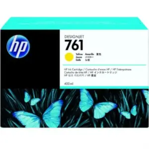 Tinta HP LF 761 Amarillo T7100 DesignJet 400ML