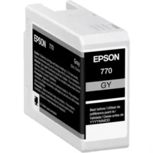 Tinta Epson UltraChrome Pro10 25Ml Color Gris