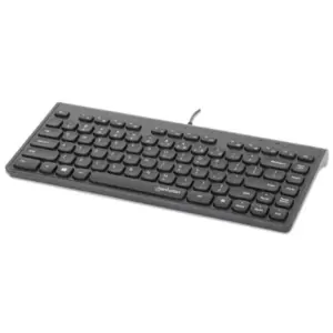 Teclado Chocolate Manhattan USB cableado Negro