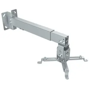 Soporte Proyector Manhattan 20 Kg Montaje Techo/Pared Movimiento Articulado Color Plata