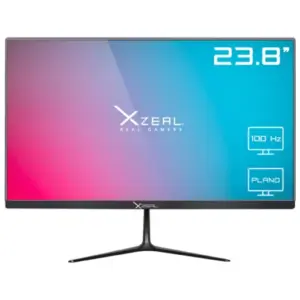 Monitor Xzeal 23.8" XST 560-2 Panel Plano VA FHD 100Hz VGA HDMI Vesa 100x100mm Negro