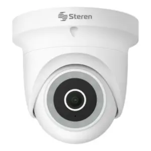 Cámara de Seguridad Steren CCTV-231 Wi-Fi 3 Mpx HDR Robotizada para Exterior Tipo Domo Blanca