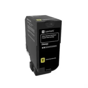Tóner Lexmark Rendimiento Estándar Programa Retorno CS720DE Color Amarillo