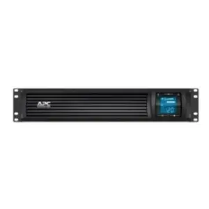 UPS APC 1000VA/600W Pantalla LCD RM 2U 120V 6 Salidas NEMA 5-15R Color Negro