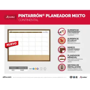 Planeador Alfra Mensual Mixto Continental 60x80