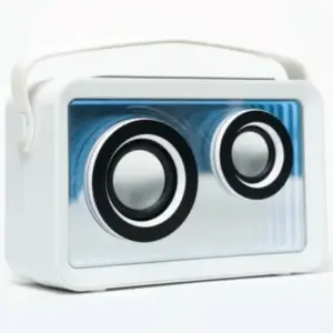 Bocina Portátil Loopstar Perfect Choice Bluetooth Recargable 15W Blanco