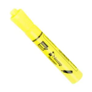 Marcador Nextep Resaltador Color Amarillo C/12 Pzas