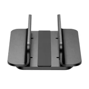 Base Soporte para Laptop Acteck Vault Stow BN430 soporte Vertical de Aluminio Soporta 5 kg y Ajustable 45mm Color Negro