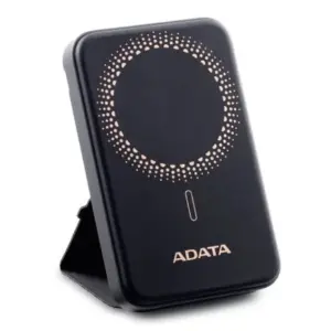 Power Bank Adata R050 de Carga Rapida y Magnetica Inalambrico 5000 MAH color Negro